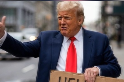 گدایی ترامپ برای باز کردن تنگه هرمز از سران بقیه کشورها / آره گریه کن