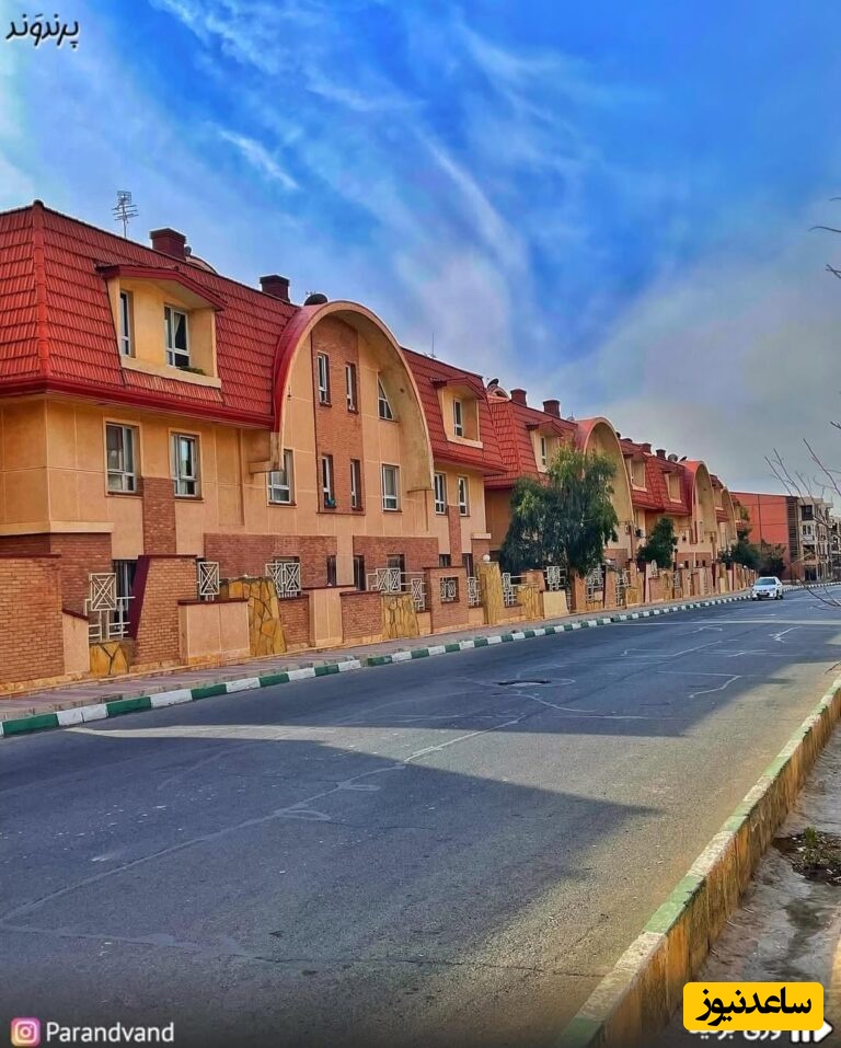 خانه های قارچی پرند