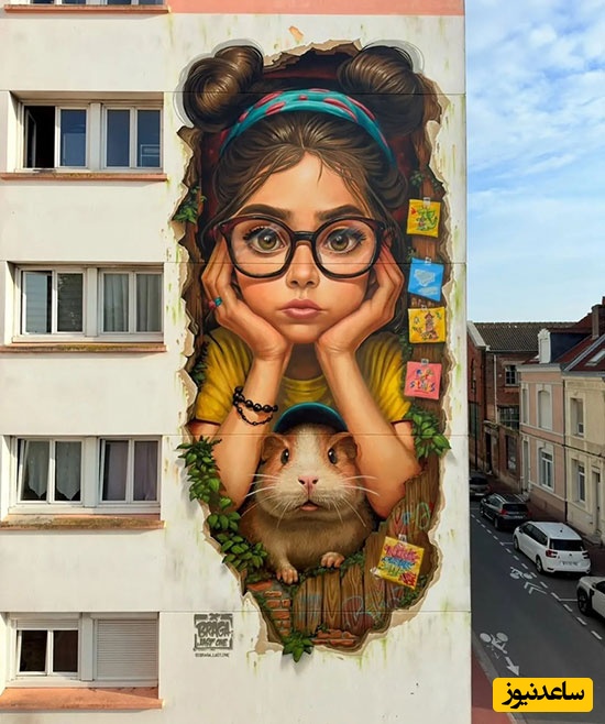 دختر و خوکچه هندی