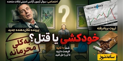تست هوش سخت سازمان امنیتی آمریکا: قتل یا خودکشی؟ اگر زیر 10 ثانیه بفهمی، یک نابغه‌ای!
