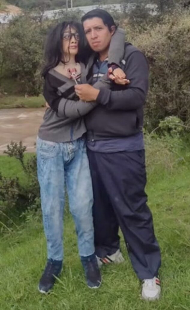 زن پارچه ای این مرد کلمبیایی مریض شده و راهی بیمارستان شد! + فیلم و عکس