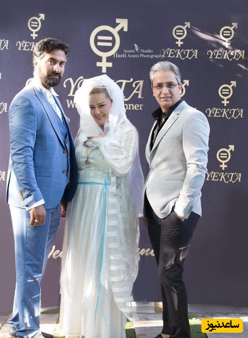 طراح لباس عروس بهاره رهنما چوب بدسلیقگی خانم بازیگر را خورد/ تکتم رضایی: بابت لباس بهاره رهنما فحش خوردم 1500 نفر را بلاک کردم!