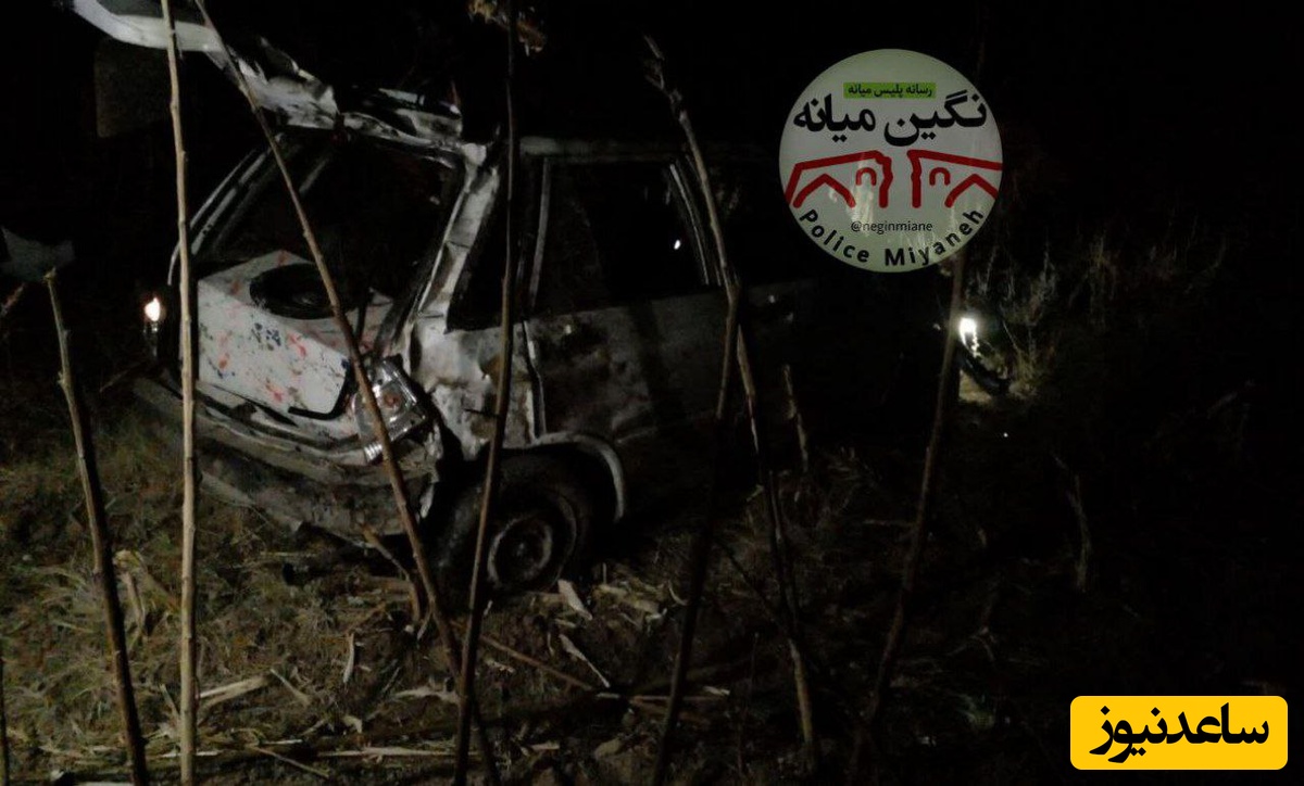 یک کشته در پی واژگونی پراید در محور میانه هشترود