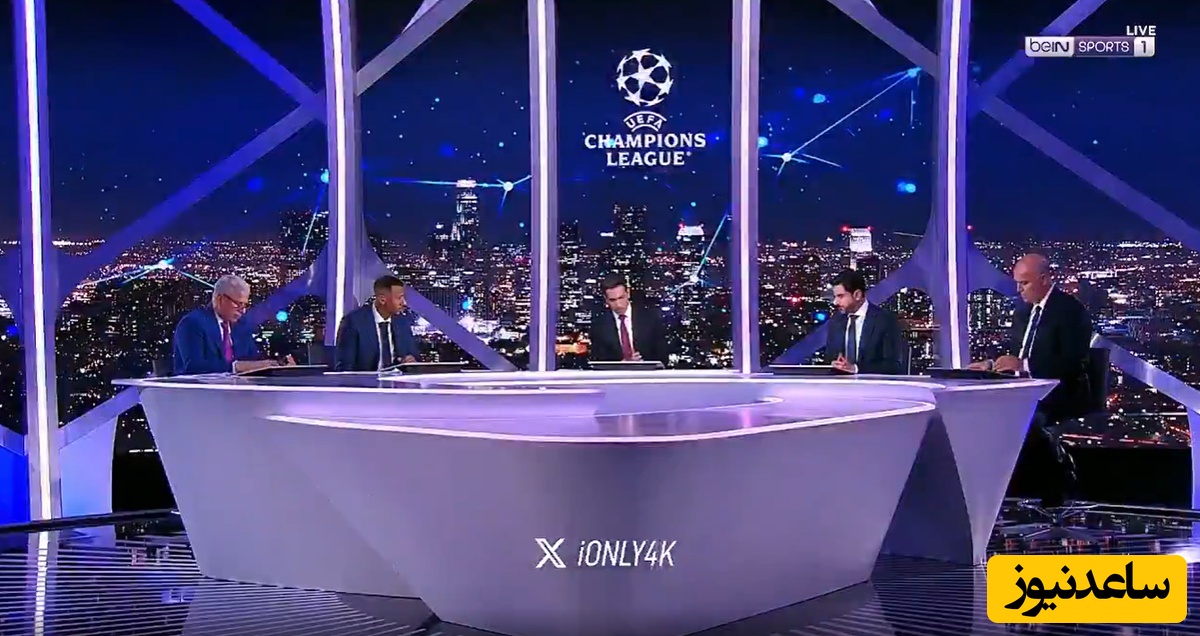 ببینید | هشدار تلفنی پرتاب موشک از ایران حین پخش زنده لیگ قهرمانان در شبکه بین‌اسپرت قطر