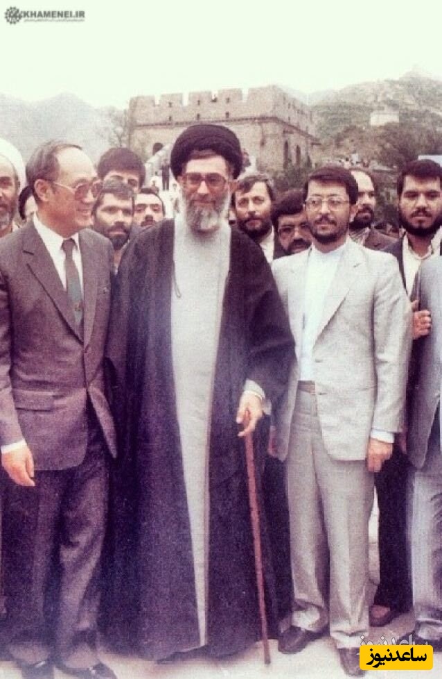 بازدید رهبری از دیوار چین