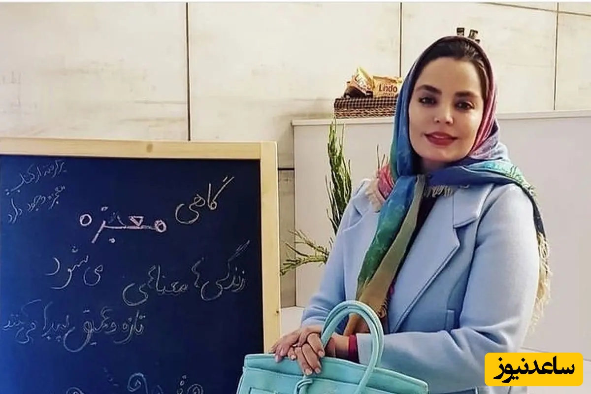 تیپ فشن و متفاوت سپیده خداوردی در رستوران لاکچری