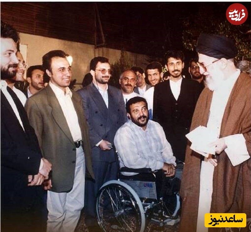 حضور بازیگران در کنار رهبر معظم انقلاب