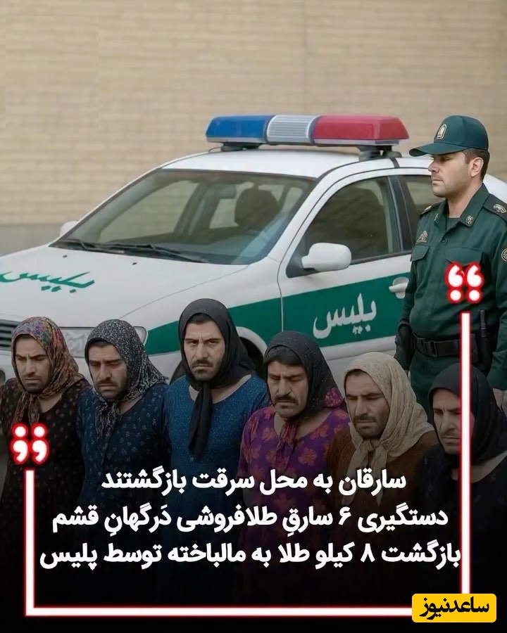 ببینید؛ بازسازی صحنه سرقت مسلحانه در پاساژ طلای درگهان قشم / سارقان زن پوش به صحنه جرم بازگشتند + عملیات دستگیری