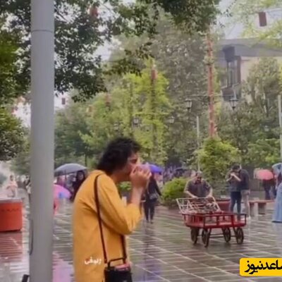 (ویدئو) اجرای بی نظیر نوازنده خیابانی زیر باران رشت با آهنگ نوستالژیک آنشرلی/ یه ترکیب برنده