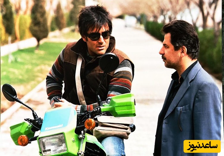 رضا گلزار در پشت صحنه «کلاغ پر»