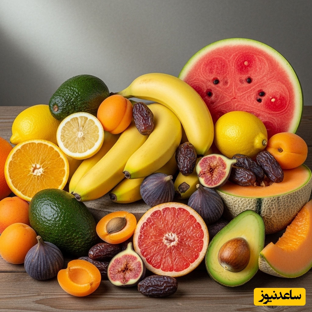 میوههای سرشار از پتاسیم و با خاصیت قلیایی