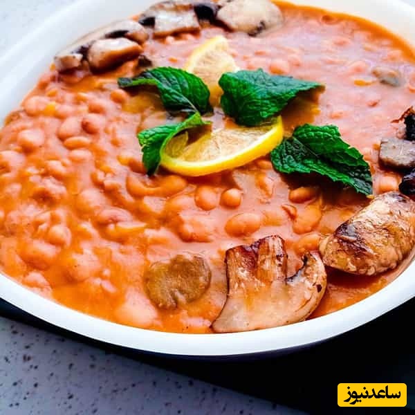 خوراک لوبیا قرمز