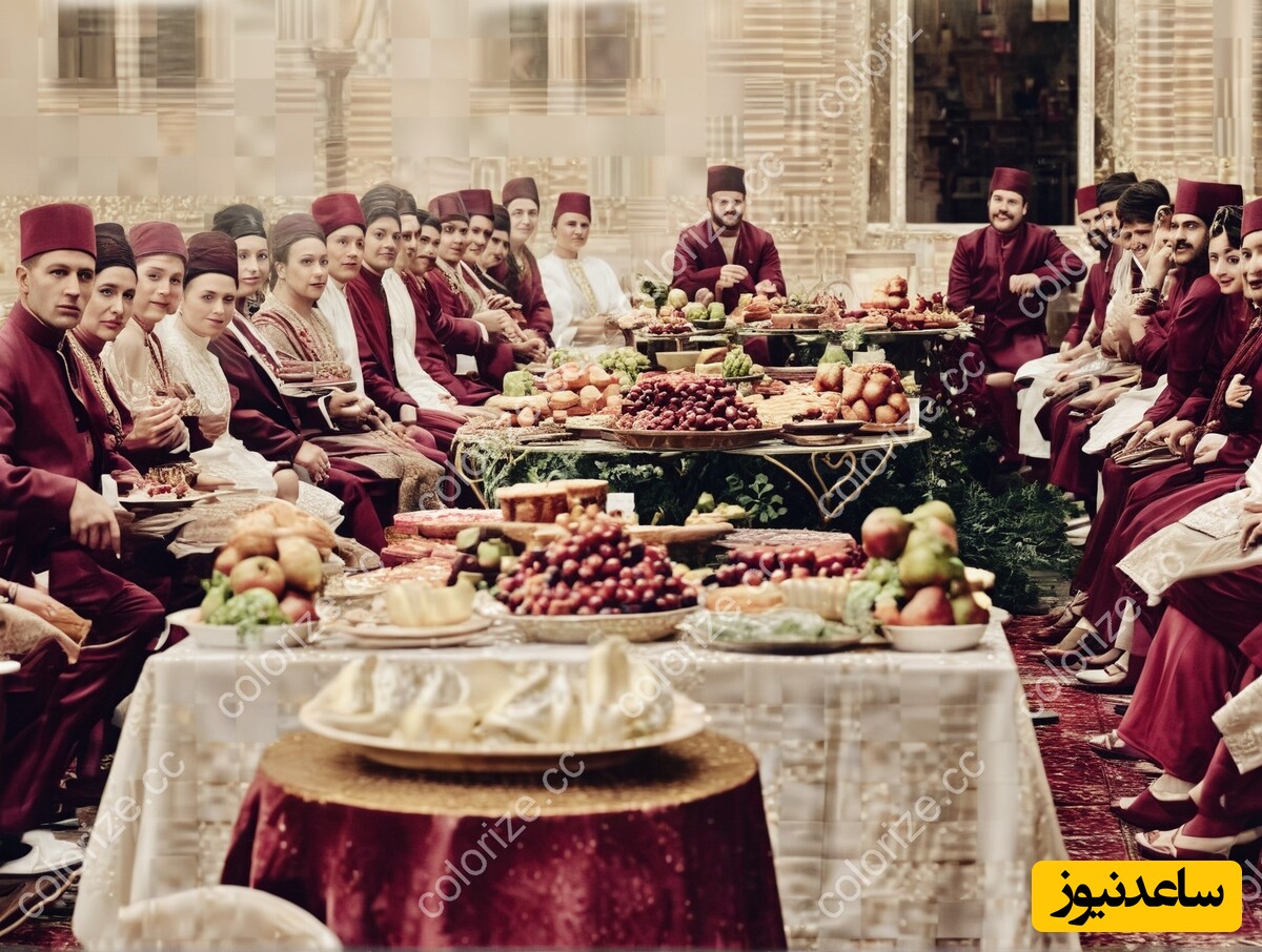 چیدمان میز پذیرایی