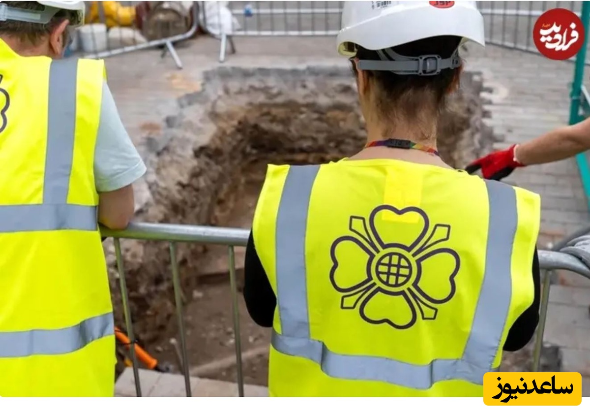 باستان‌شناسان در حال نظارت بر کاوش