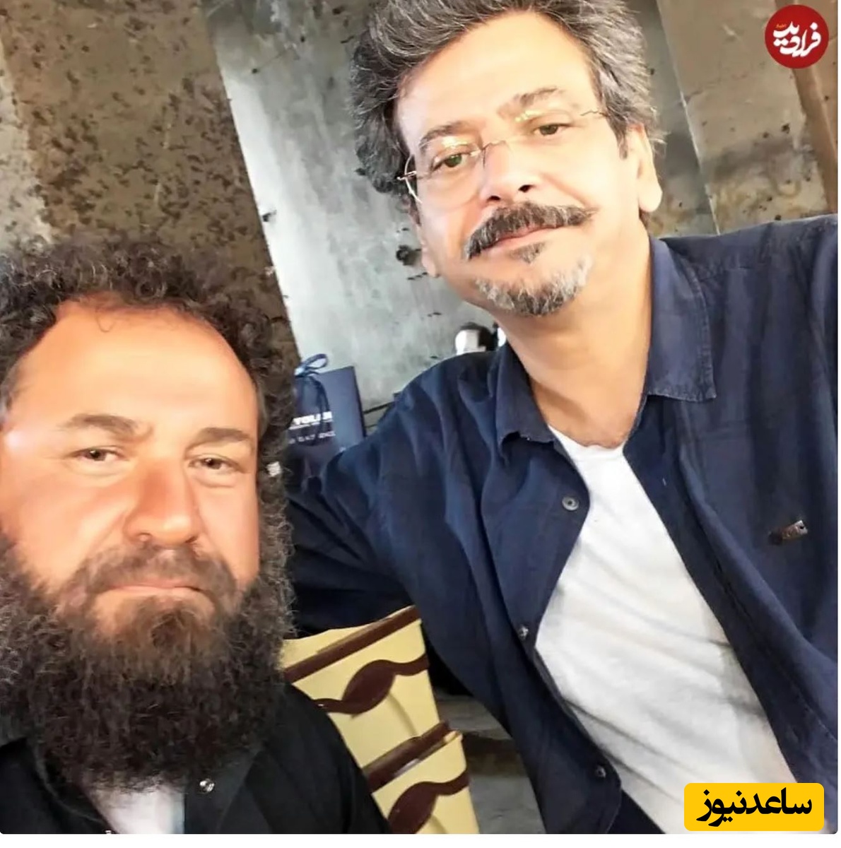 بازیگر داعشی در اتاق گریم