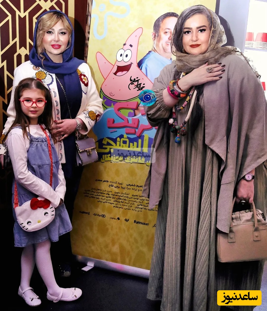 نگاهی به تیپ و استایل شیک نعیمه نظام دوست و نیوشا ضیغمی در کمدی موزیکال پاتریک و باب اسفنجی/ خانوم نظام دوست ثابت کرد کودک درونش هنوز فعاله و پر انرژی