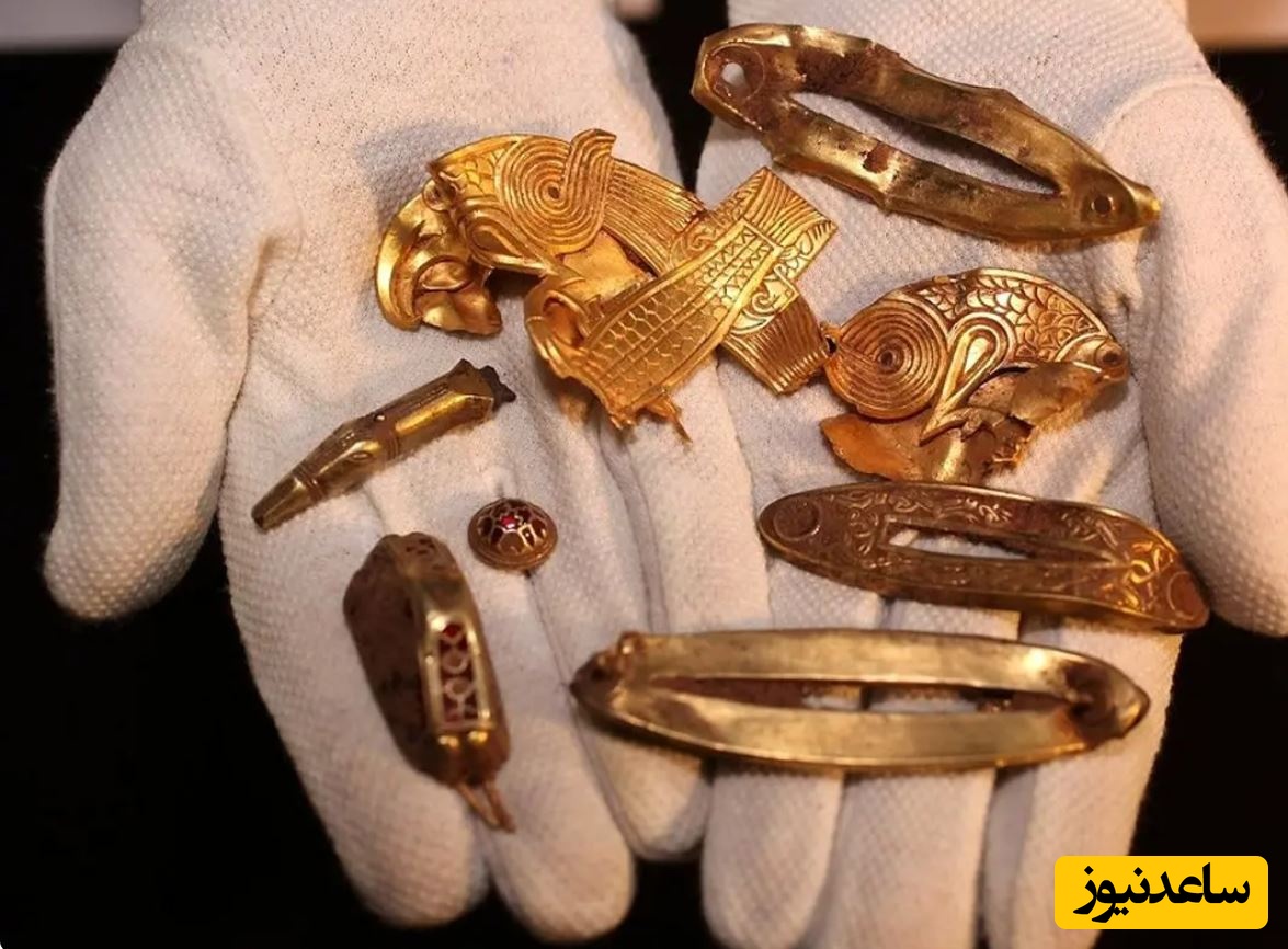 گنج 1400 سالۀ «جواهرات شکسته» از دامنۀ یک تپه بیرون آمد