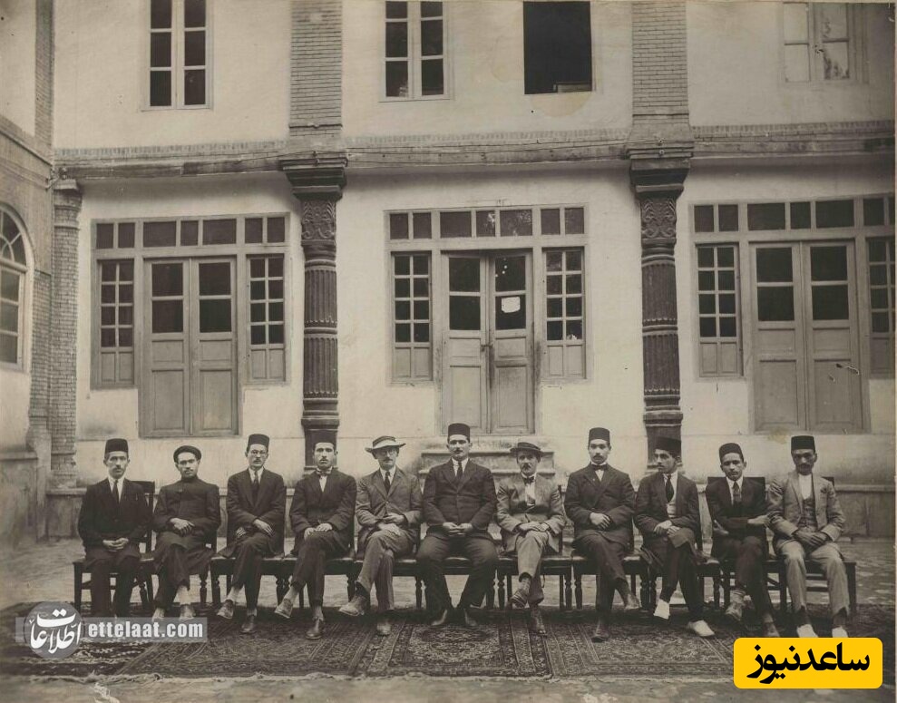 اساتید خارجی دارالفنون در سالهای ابتدایی قرن گذشته