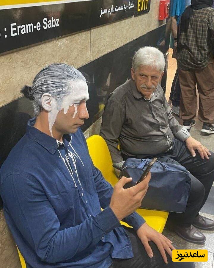 راز افرادی با ظاهر عجیب در متروی تهران فاش شد +عکس