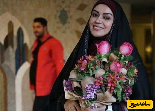 الهام چرخنده زیور سریال آوای باران با لباس عروس رویت شد! از کلاه پردار و شنل عروس تا ژست عروس و دومادای دهه شصتی