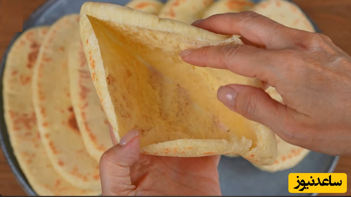 طرز تهیه نان تابه‌ای خوش‌بافت و خوشمزه | نان ساندویچی نرم و عالی بدون فر