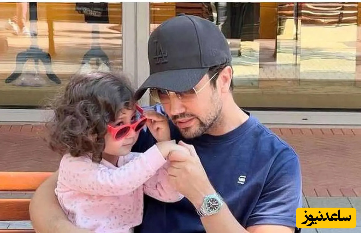 ناز و ادای شیرین و دلنشین نبات استخری کنار پسر هم سن و سالش