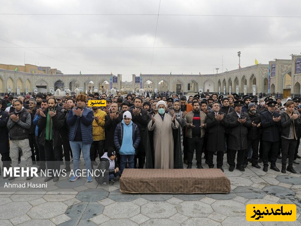 تشییع شهرام عبدلی در حرم مطهر رضوی