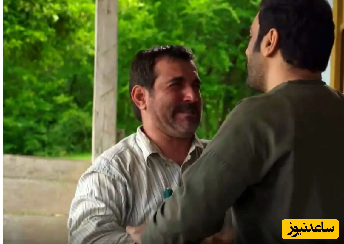 سفر در زمان؛ «سوجان و جاوید» در حال خندیدن در پشت صحنه (سریال سوجان)