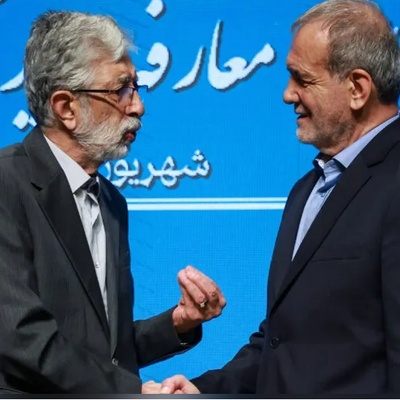 ببینید| درس شرافت پدرِ همسر رهبر انقلاب به تمام سیاستمداران: به پزشکیان رای ندادم اما...