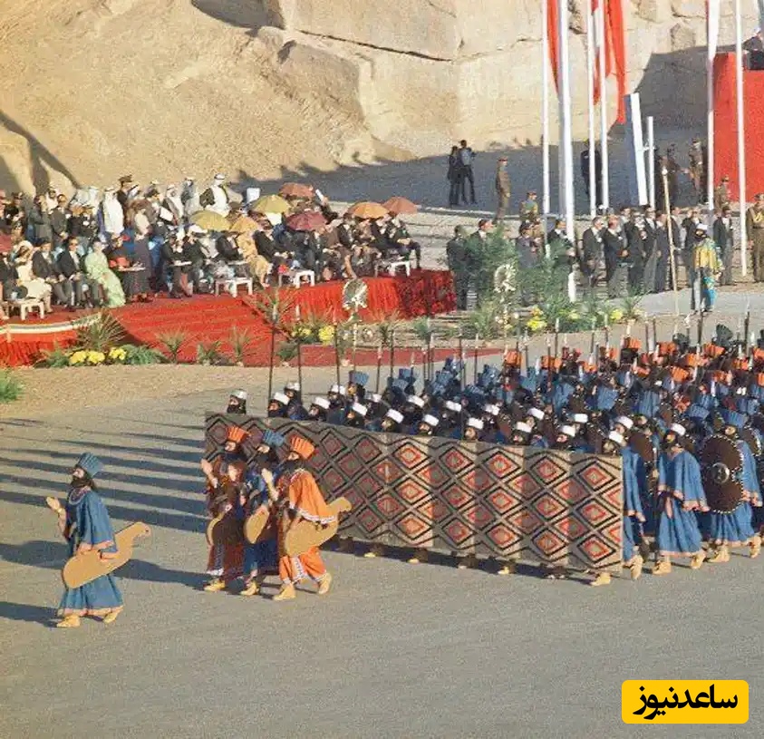 مروری بر اولین ویدئوی هوایی از تجمل بی‌پایان چادرهای جشن‌های 2500 ساله در تخت جمشید/ روایتی از پرهزینه‌ترین و پر زرق‌ و برق‌ترین مراسم تاریخ ایران در مهرماه 1350