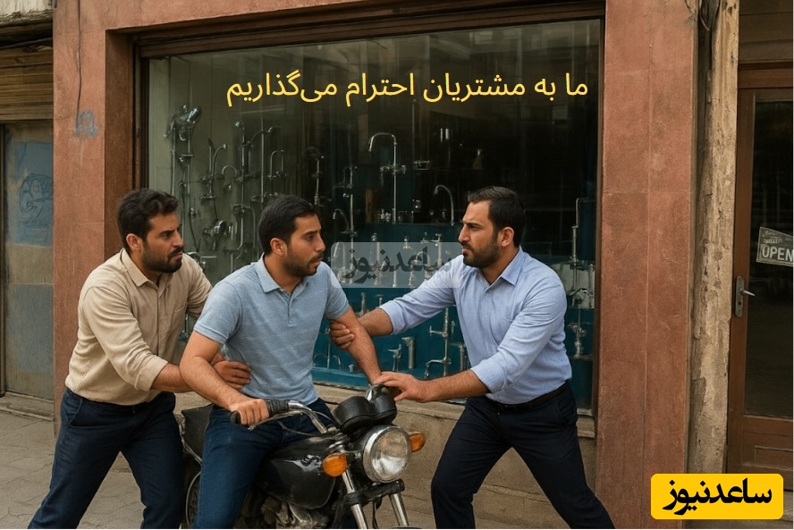 خلاقیت مشاغل؛ روش خنده‌دار کاسب تبریزی برای پیدا کردن مشتری در روزهایی که خبری از مشتری نیست+ویدیو/ درستش هم همینه😂