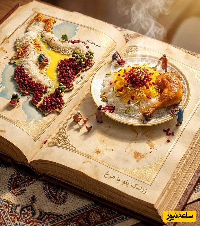 مهمان سفره افطاری ما باشید؛ کوه برنج زعفرانی، دشت قورمه‌سبزی و قیمه‌های لذیذ که عطرشان در کوچه‌های قدیمی می‌پیچد؛ غذاهای ایرانی فقط خوراک نیستند، روایت زنده‌ی تاریخ جغرافیا و روح یک ملت‌اند