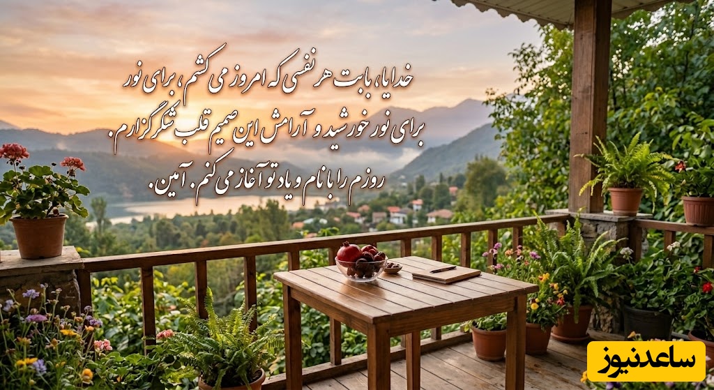 شکرگزاری صبحگاهی/سپاسگزارم برای تمام نعمت‌هایی که می‌بینم و حتی آن‌هایی که متوجه حضورشان نشده‌ام، به دل‌های خسته صبر ببخش و به ذهن‌های نگران آرامش.../ شکرگزاری امروز 16 خرداد 1405 + ویدئو