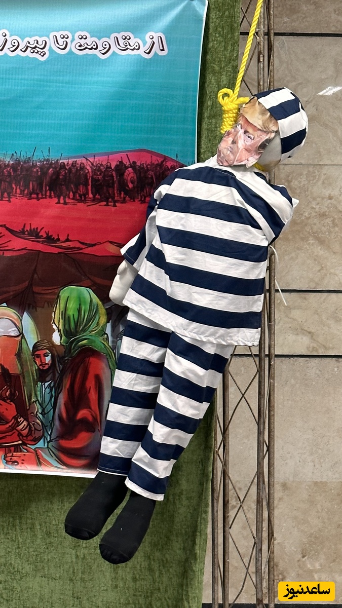 خلاقیت تحسین‌برانگیز شهرداری تبریز در سرکوب ترامپ و نتانیاهو دیدنیه/ یه ایرانی هیچ وقت باخت نمیده