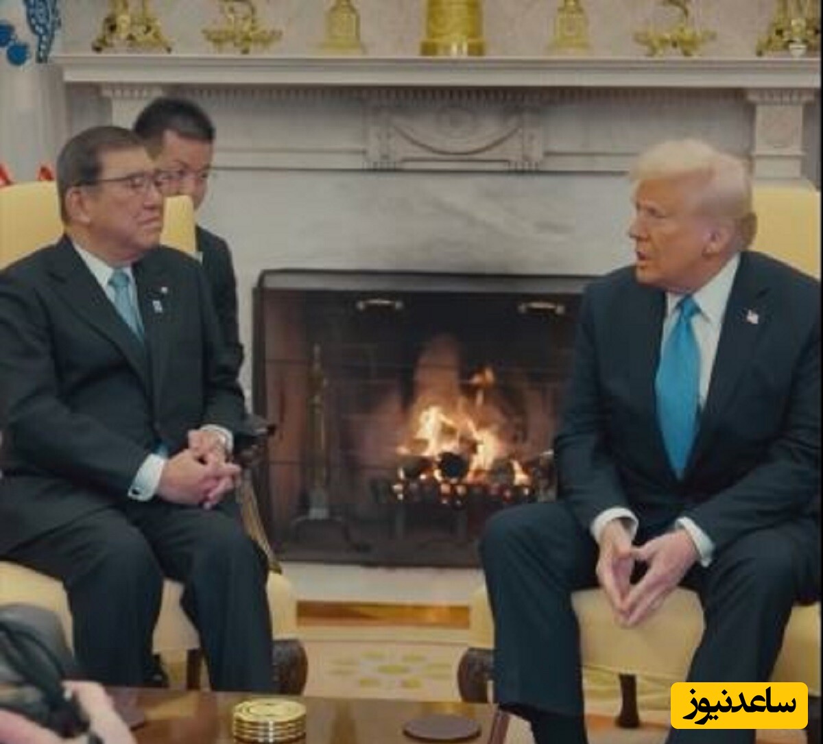 نخست وزیر ژاپن بدون دعوت هزار میلیارد دلار سرمایه برای خوش رقصی برای ترامپ به آمریکا برد +فیلم