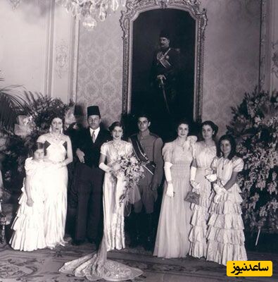 عروسی محمدرضا شاه