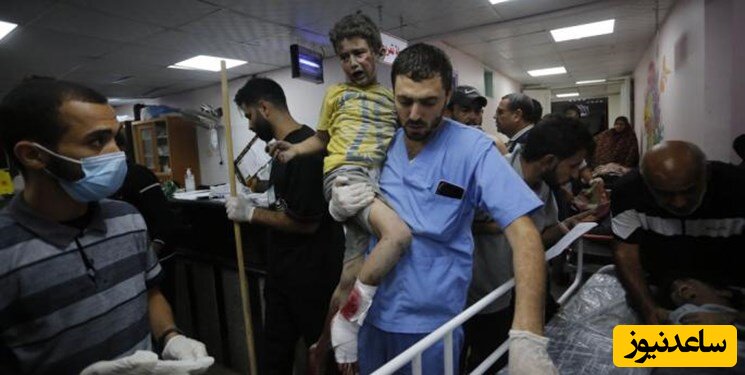 (فیلم) وضعیت آخرالزمانی بیمارستان شفا در غزه / خداوند جنگ را نصیب هیچ ملتی نکند ...
