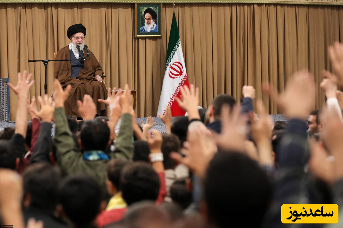 دیدار رهبر معظم انقلاب با دانش‌آموزان و دانش‌جویان