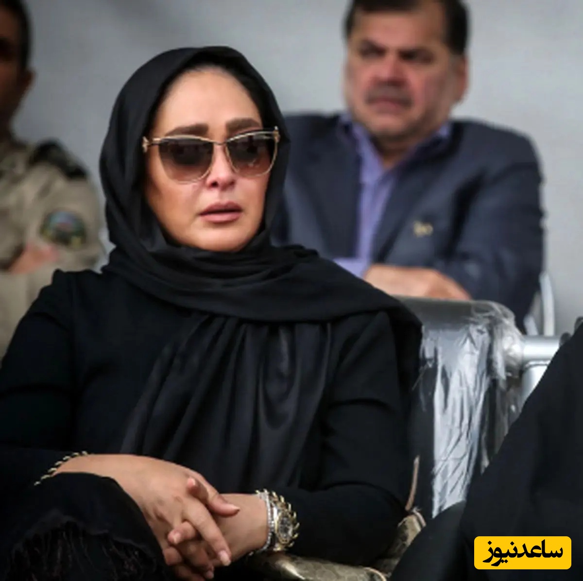 ضجه های تلخ الهام حمیدی بر سر جسم بی جان همسرش/ تو به من کلک زدی رفتی پیش خدا مبارکت باشه💔