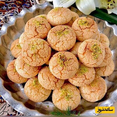 سه سوته شیرینی نارگیلی درست کن / طرز تهیه شیرینی نارگیلی پفکی و ترد خوشمزه به روش قنادی با پیمانه