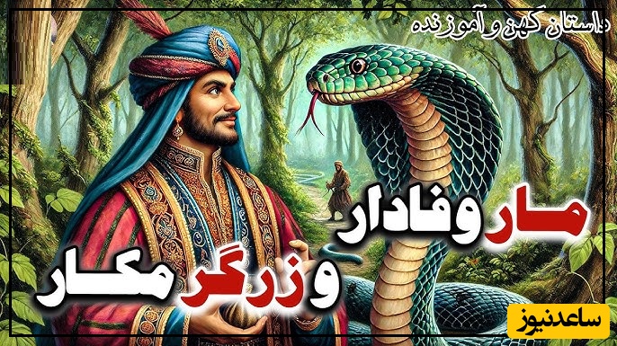 حکایت های خواندنی/ زرگر ناسپاس و مار مهربان/ عاقبت نیکی کردن به مردمان ناسپاس که از حیوانات نیز کم ارزشترند