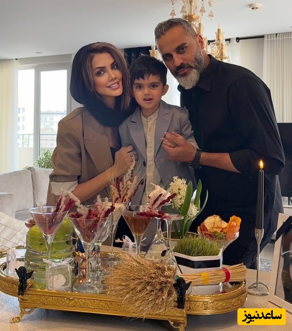 علیرام نورایی مجری مردان آهنین و همسرش صبا تاجیک عزادار شدند/ روحش شاد و یادش گرامی