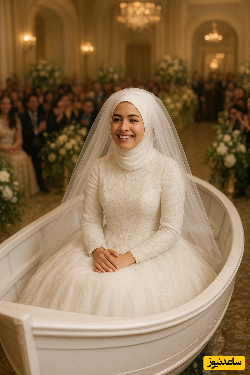 ورود عروس به تالار وارد فاز جدید شد؛ مهمانان از شوک ورود با "کشتی"هنوز به‌ هوش نیومدن!+ ویدیو/ از فردا با زیردریایی نیان صلوات😂