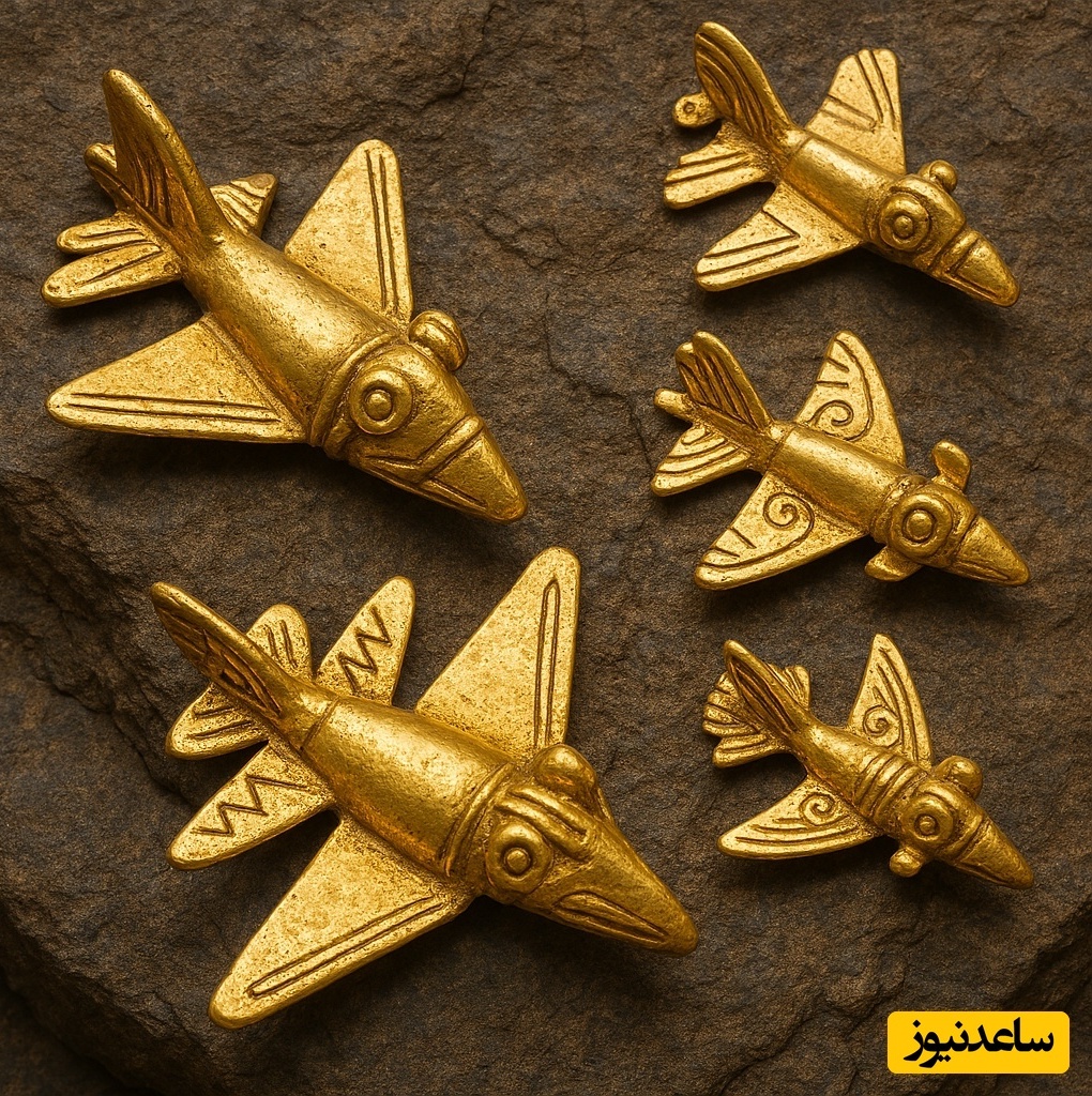 (ویدئو) اشیای نابجا که تاریخ را به چالش می‌کشند/ از پیچ امروزی 300 میلیون ساله تا جت‌های طلایی باستانی