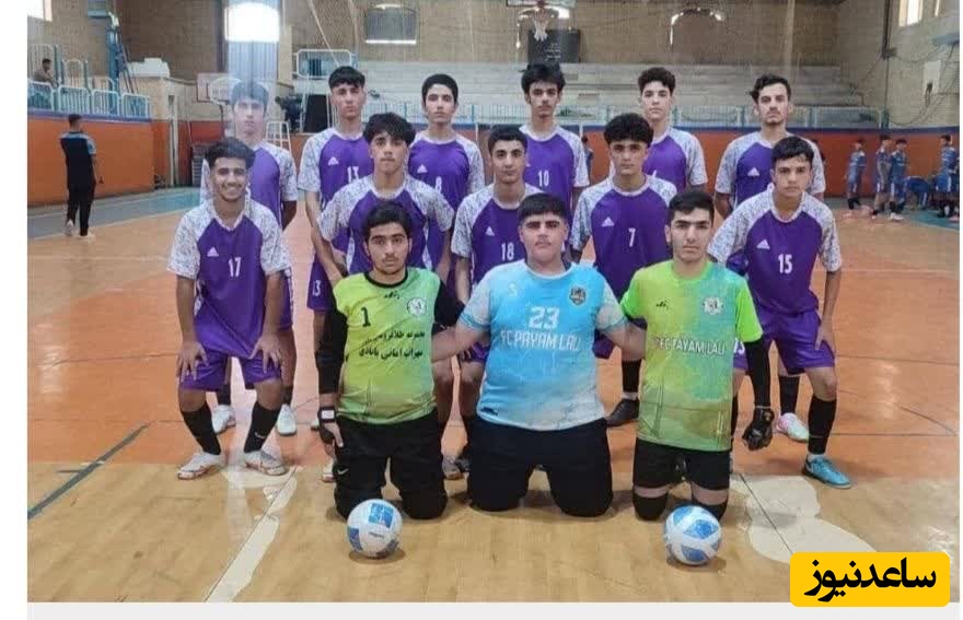 نوجوانان تیم فوتسال پیام لالی با نایب قهرمانی در خوزستان مجوزصعود به مسابقات کشوری را کسب کردند