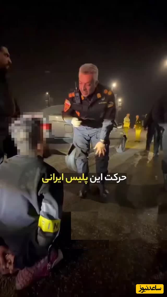 حرکت سرهنگ پلیس تبریزی این روزها حسابی سروصدا کرده / باوجود قهرمانانی مثل سرهنگ بزرگی، اراذل و اوباش دیگر جرات خودنمایی ندارند + ویدئو