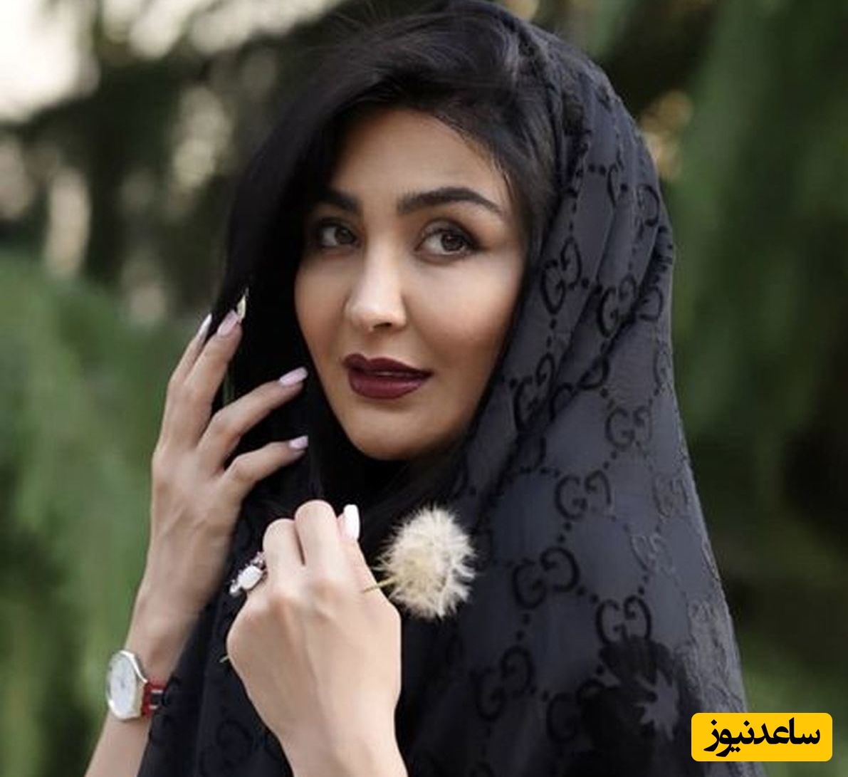 چهره بدون گریم و میکاپ مریم معصومی جلب توجه کرد