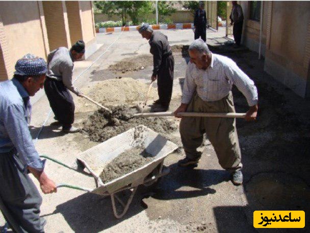 خلاقیت مشترک و خنده دار اوستا مکانیک و اوستا بنا برای نصب قطعات خودرو سمند روی خونه تازه ساخت حماسه آفرید/ بار دیگر شاهد نبوغ ایرانیان هستیم