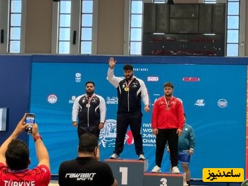 سکوی جهان و قلب‌های داغدار؛ پیام احساسی تیم ملی وزنه‌برداری جوانان ایران برای کودکان پَرپَر شده میناب