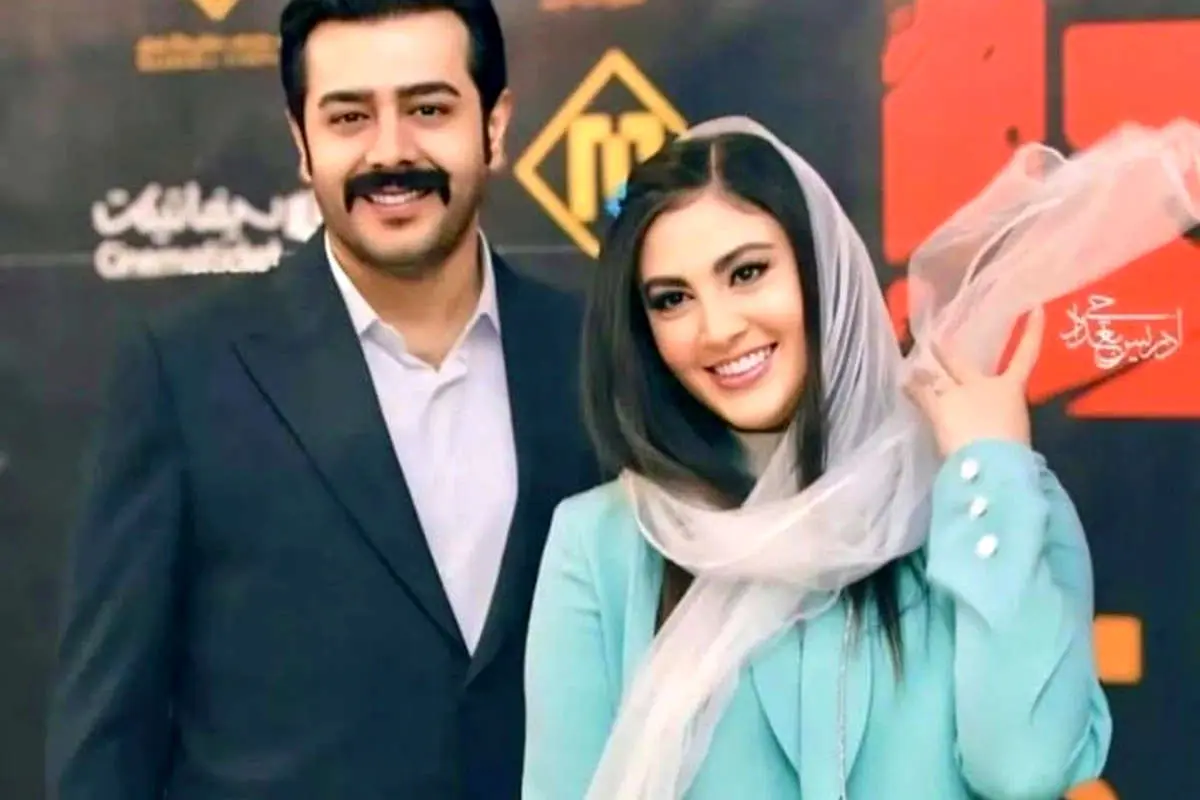 استایل منحصربفرد و خاص مریم مومن و همسرش در اکران فیلم لختگی که همونجا هم حلقه ازدواجشو نشون داد+ویدیو/ خوشبخت بشین